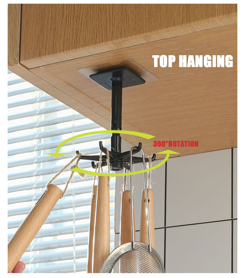 Rotating Kitchen Hooks
