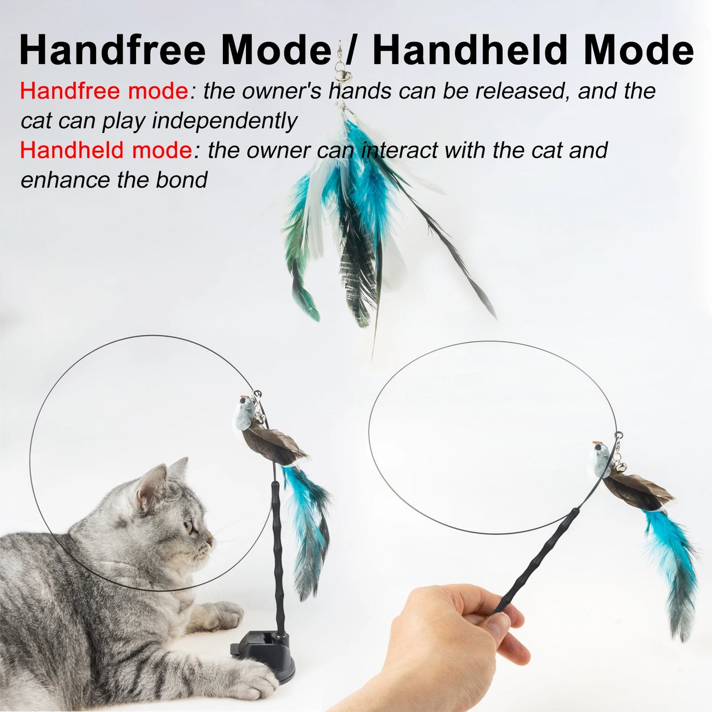 Hands free Cat Wand