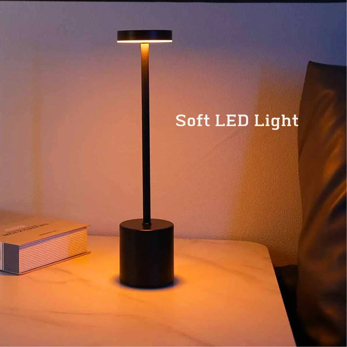 LED Rechargeable Touch Table Lamp