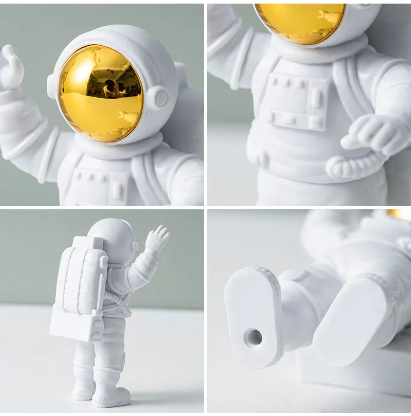 3Pcs Resin Astronaut Figure