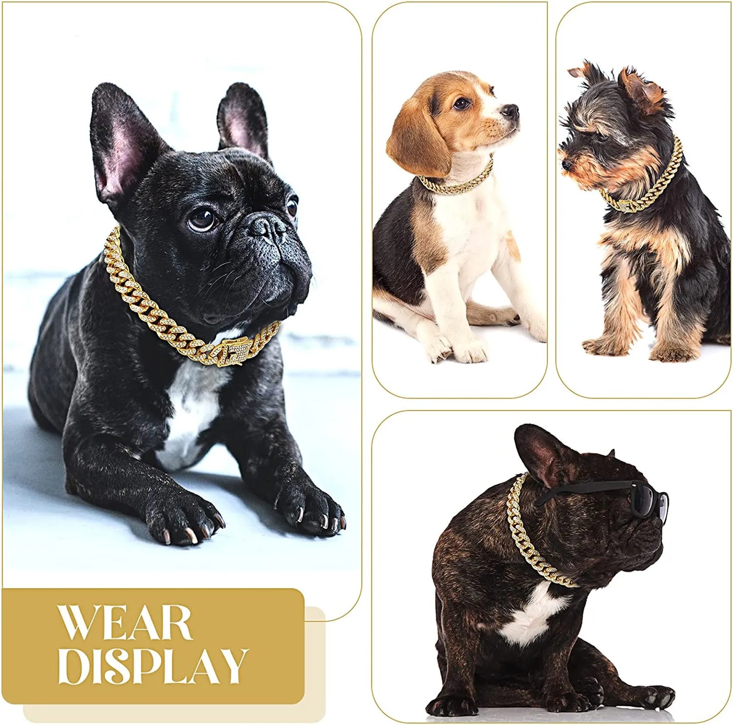 Luxury Jewelry Pet Chain