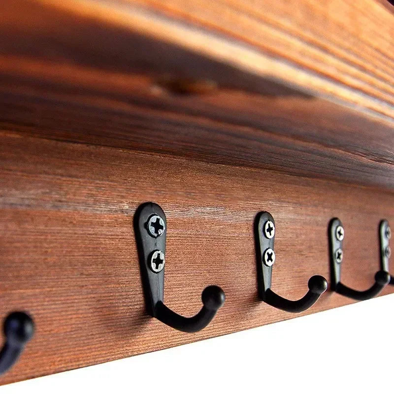 Wooden Key/Coat Hanger Rack