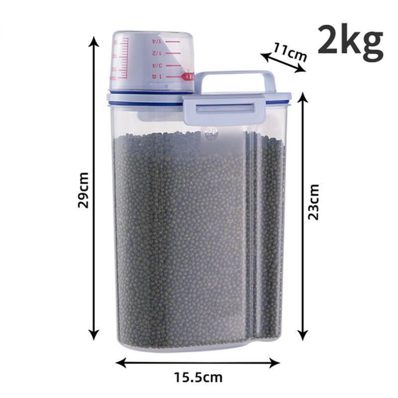 Plastic Storage Tank with Measuring Cup