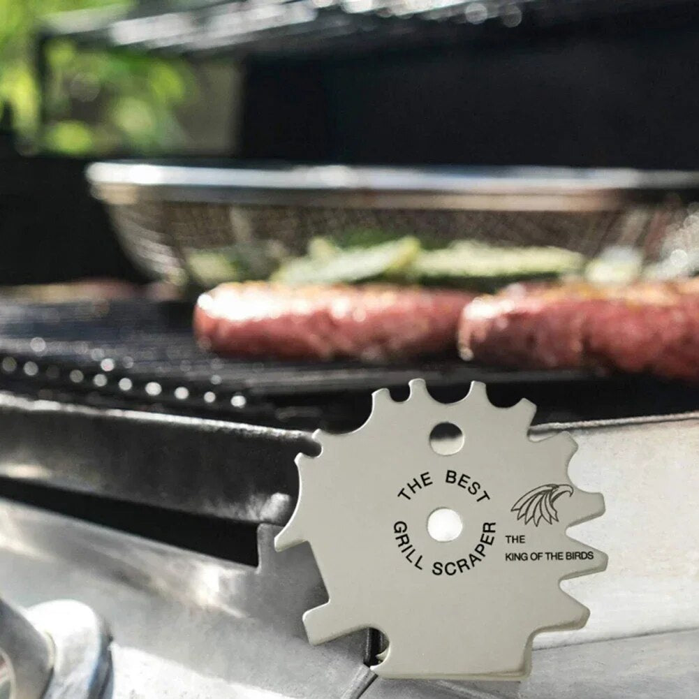 Metal BBQ Grill Grate Cleaner