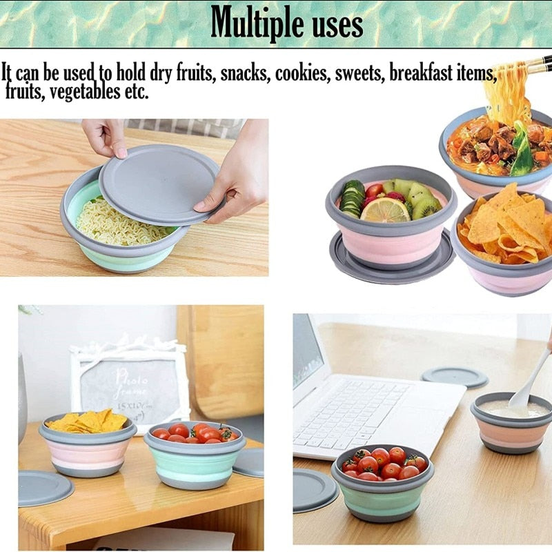 Collapsible Storage Bowls